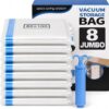 Clothing Storage Bags Jumbo 8 Count