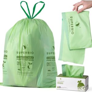 Large Heavy-Duty Trash Bags 13 Gallon 30 Count