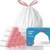 Small Bin Liners 13 Gallon 100 Count