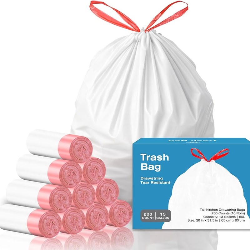 Small Bin Liners 13 Gallon 100 Count