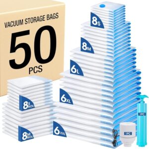 Vacuum Storage Bags Assorted Sizes 6 Count