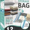 Vacuum Storage Bags Medium 8 Count